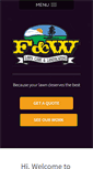 Mobile Screenshot of fwlawncare.com